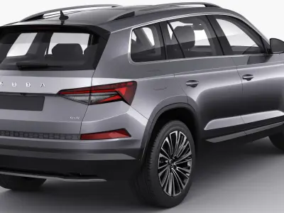 Skoda Kodiaq 2021 3D model