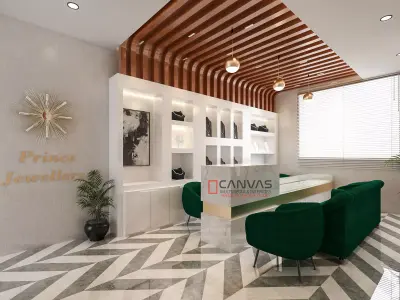 Jewellery Showroom in 3Ds Max and V-ray 3D model