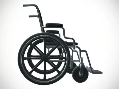 Wheelchair 3D model