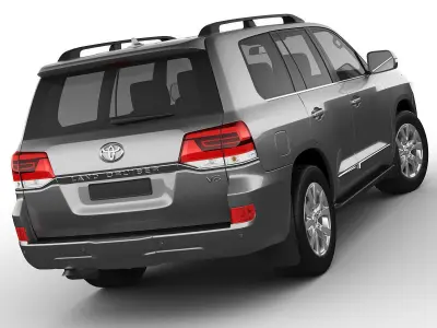 Toyota Land Cruiser 2016 3D model