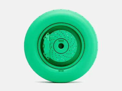 15x4 Halibrand Sprint Wheel Goodyear Eagle 26 Tire 3D print model