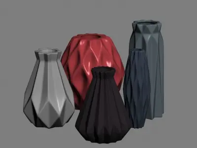 vase 04 3D model buy