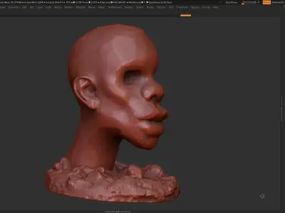 Modern Abstract Decorative sculpture 3d print model 117 3D print model
