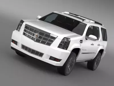 Cadillac Escalade Platinum 2011 3D model