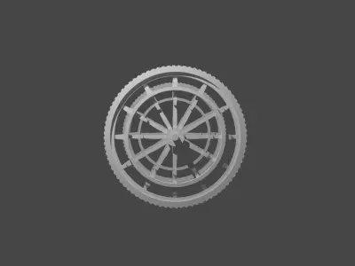 Wheels Old time 3D model