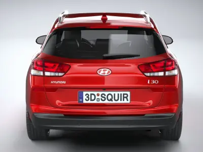 Hyundai i30 Wagon 2019 3D model