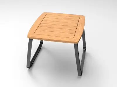 Nutr Side Table Low-poly 3D model