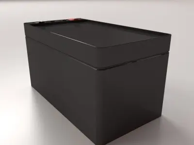 Lead Acid Battery 3D model