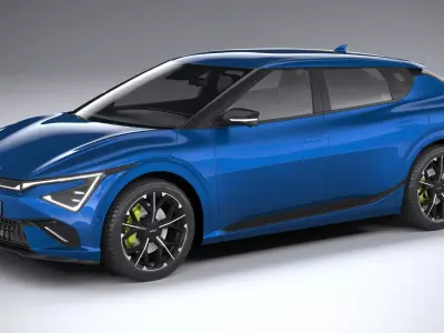 Kia EV6 GT 2025 3D model