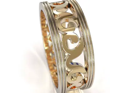 ring obr 620 3D print model