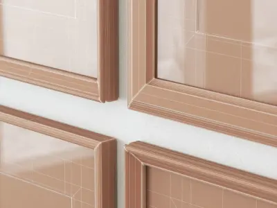 Gallery Wall 58 3D model