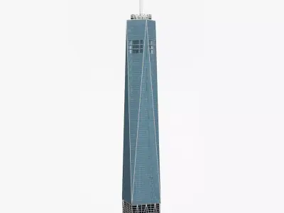 World Trade Center One in New York 3D model