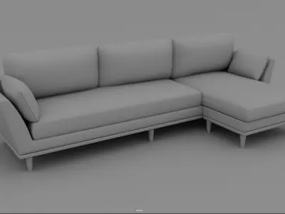 Sofa model  3D model