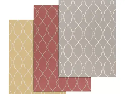 Rug Set 1181 3D model