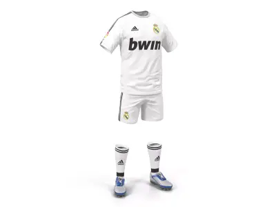 Soccer Clothes Real Madrid 3D model
