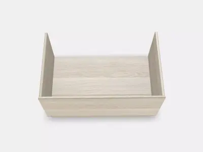 BESTA Drawer frame 4 Low-poly 3D model