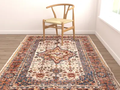 Rugs No 406 Low-poly 3D model