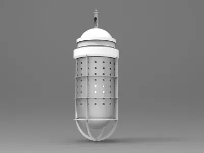 Pendant Light Low-poly 3D model purchase