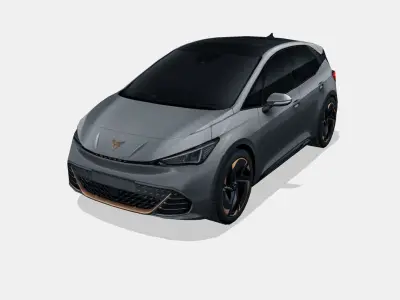 Cupra Born 2022 Low-poly 3D model