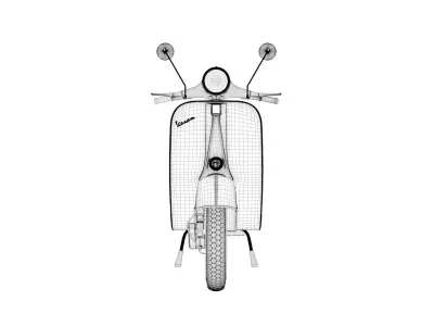 Vespa VNB 125 Classic 3D model