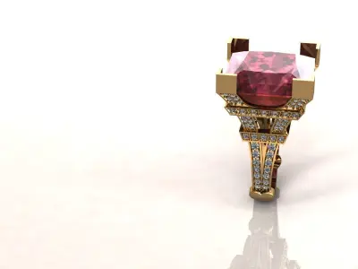 Ring Pasquale Bruni 2 3D print model