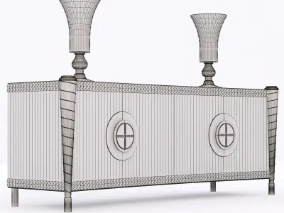 Francesco Molon C501 demi lune TORTIGLIONE 3D model