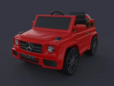 Electric Car for Kid 3D model