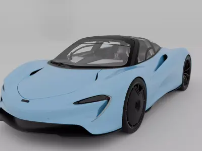 McLaren Speedtail 3D model by Flostudio