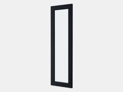 HEJSTA showcase door Low-poly 3D model