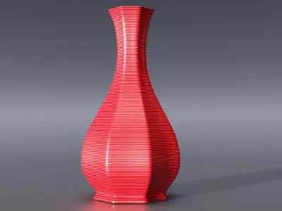 Cricket Set with Free Vase 13 Model 3D print model