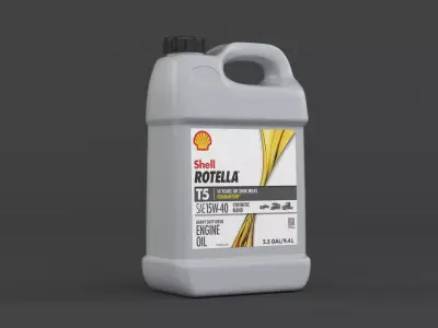 Motor Oil 3D model