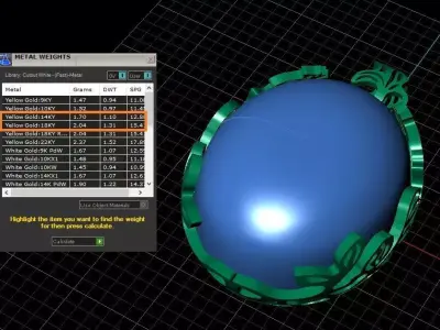 The Aurora Pendant jewelry 3D model - for Her 3D print model