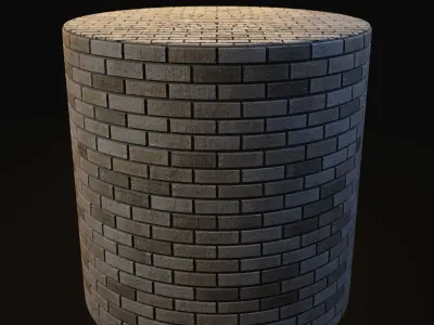 Stone Bay Running and Stack Bricks Texture Texture