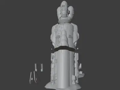 Desert Queen 3d printable Legion wargaming terrain Eyecatcher Free 3D print model