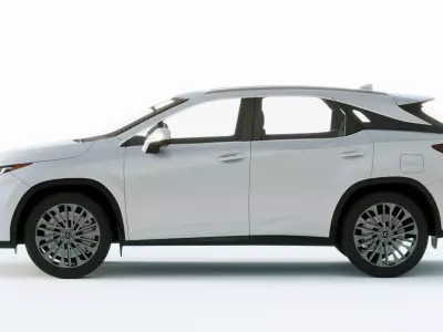 Lexus RX 2020 3D model