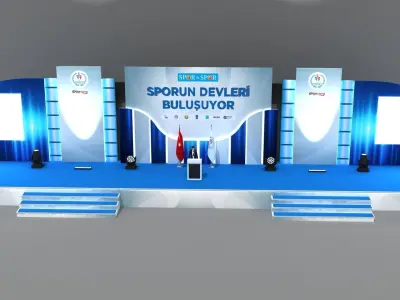 3d Scenery Design 001 3D model