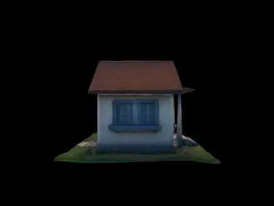 Luxury Fashionable Design  Home 3d Render 3D model