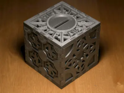 MoneyRaiser Savings Box 3D print model