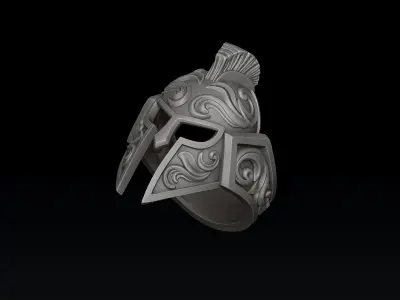 Helmet Ring v3 3D print model