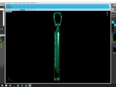 Luxury Shield Cross Pendant Jewelry Design  3352 3D print model