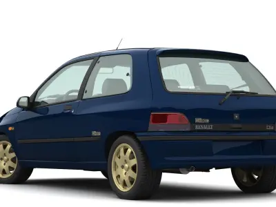 Renault Clio Williams 3D model