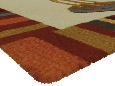 Rug Set 2383 3D model