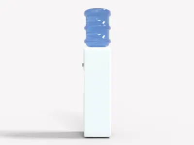 Water dispenser Medical Low-poly 3D model
