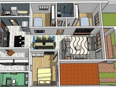 LITTLE HOUSE 3D model