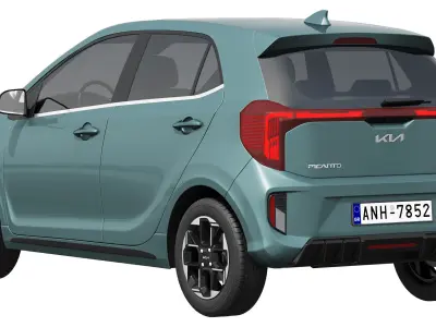 Kia Picanto GT-Line 2024 3D model