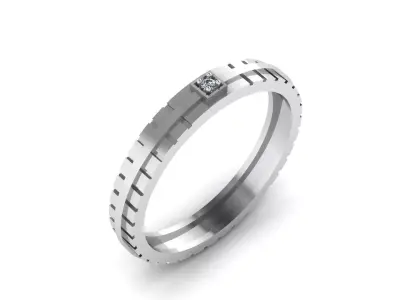 Jewelry Ring 3D print model 27