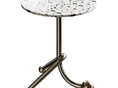 Terrazzo Tea Table 3D model