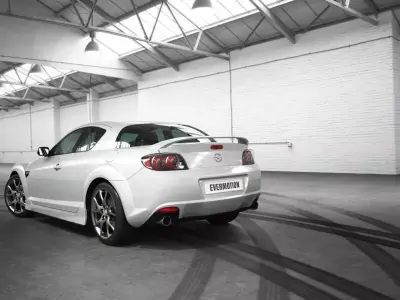 White Mazda Rx 8 3D model