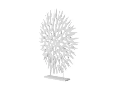Starburst Metal Sculpture 3D model