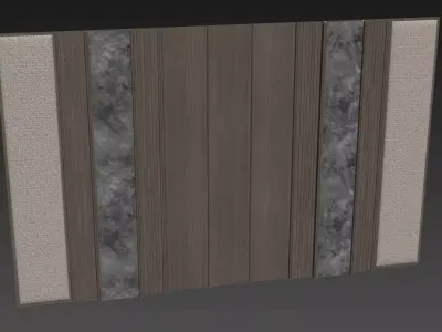 Decorative V81 Wall Panels 3D model